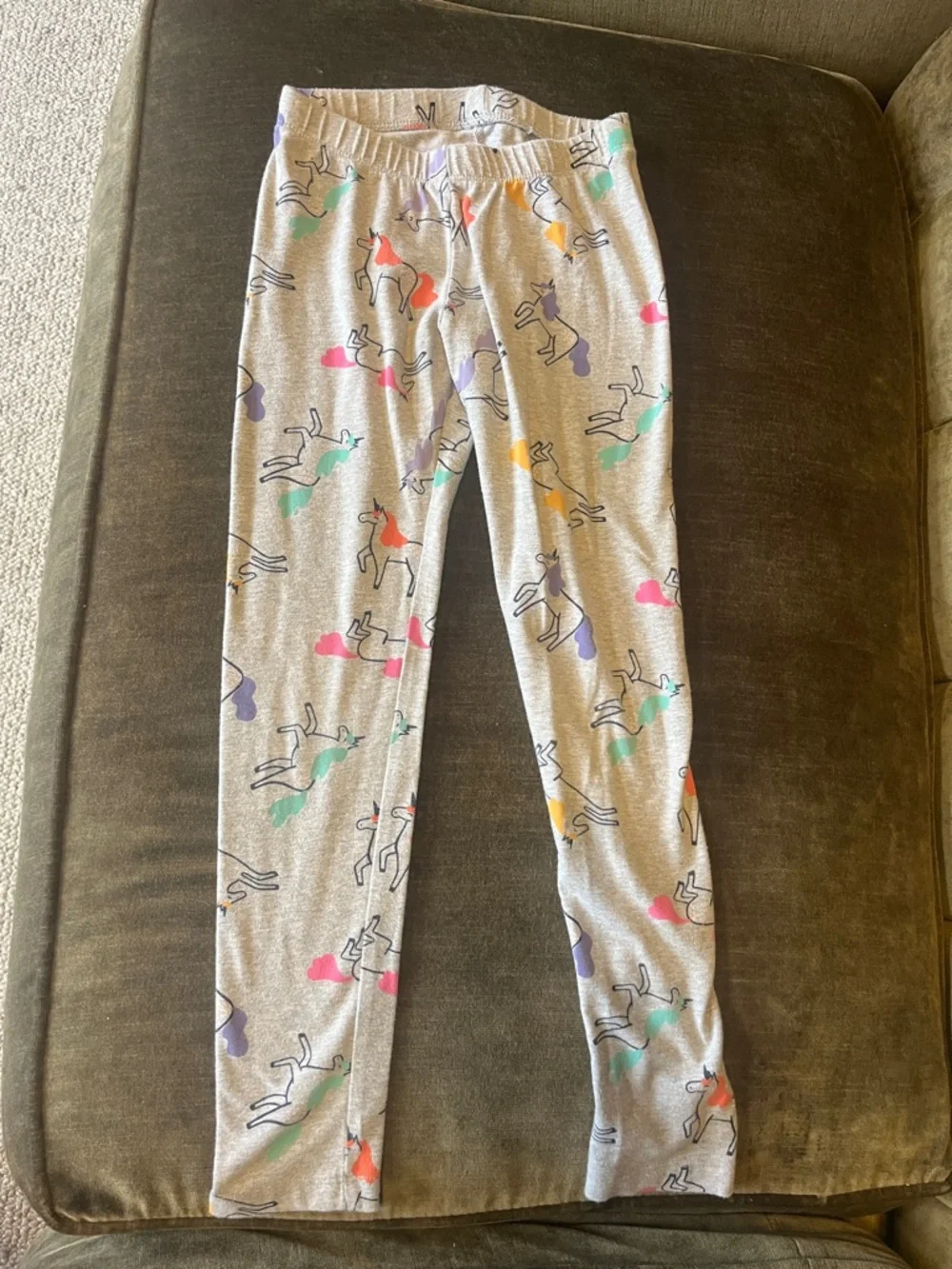 Four pairs of Cat & Jack leggings! Size Medium 7/8